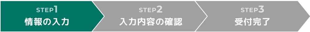 STEP1 情報の入力